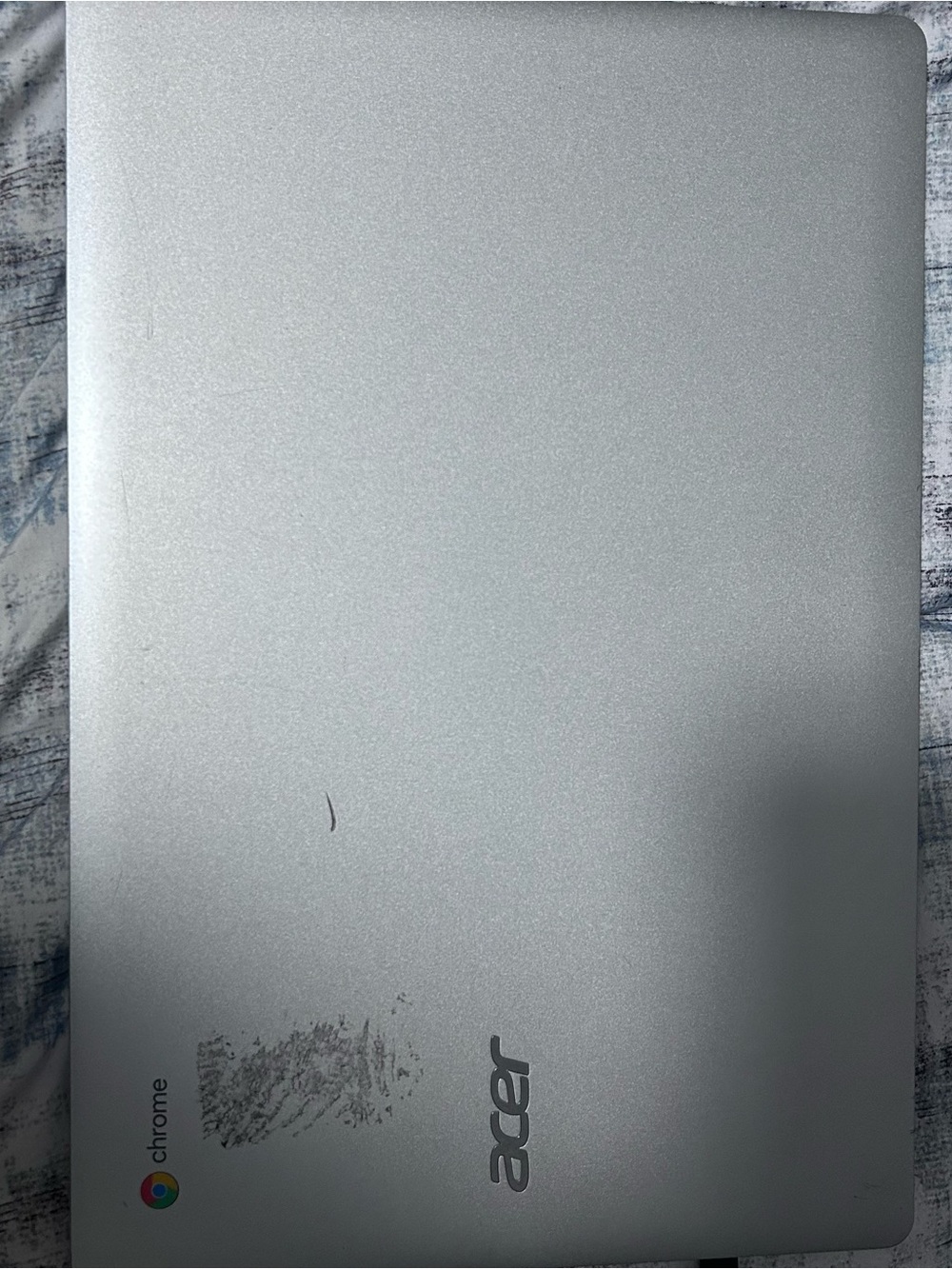 Acer Chromebook Laptop in Silver Metallic